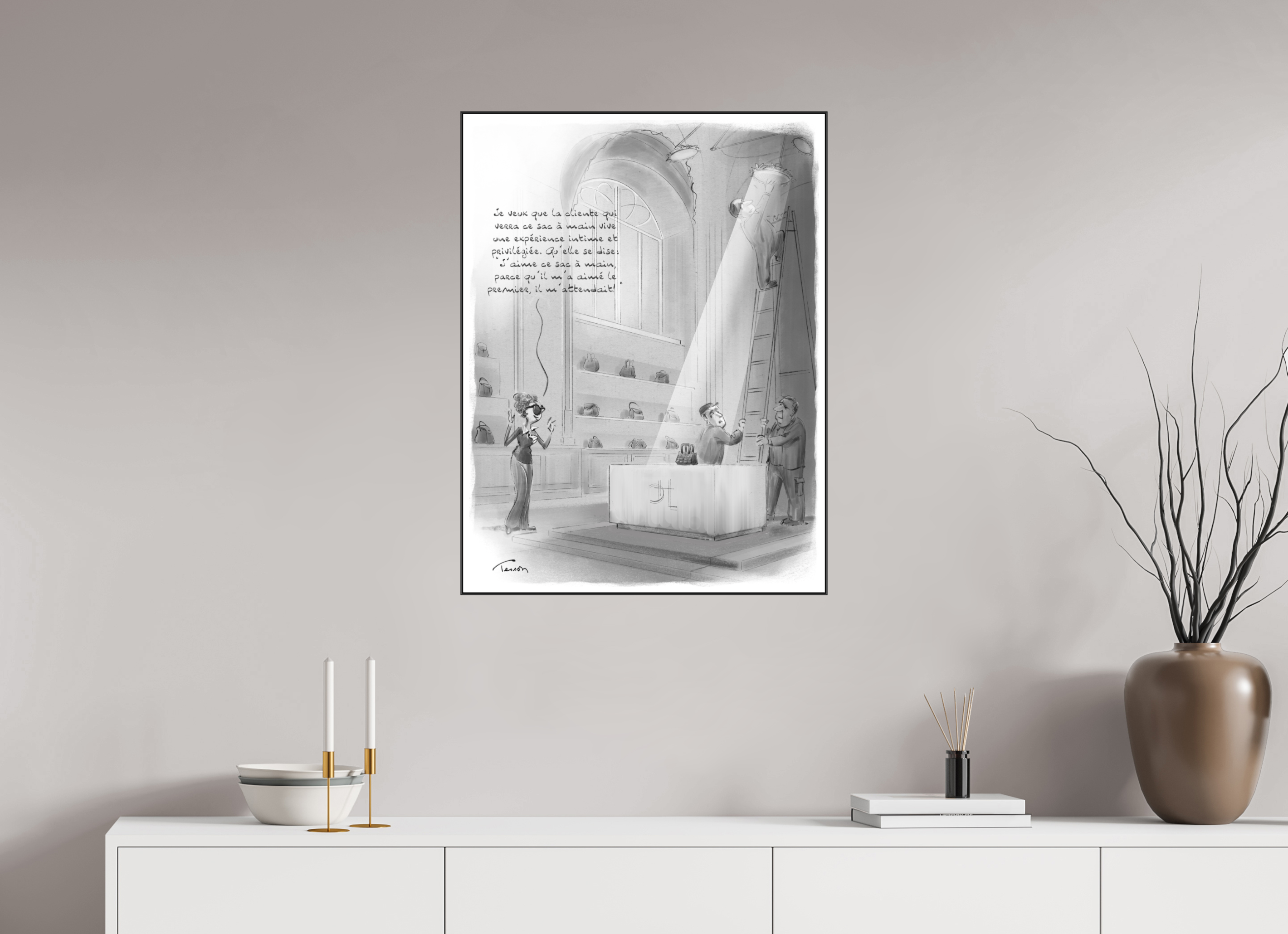 60 x 80 cm, 1.Impression Fine Art sur Alu Dibond. Cadre. Papier aquarelle et marge kjsdlj