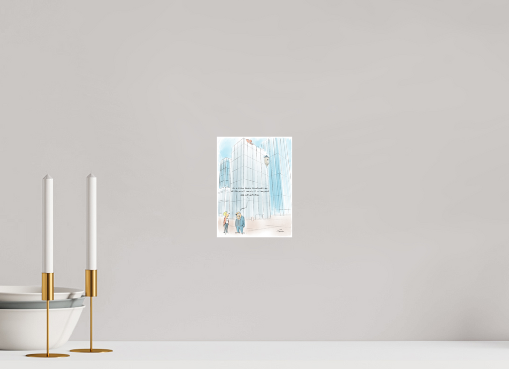 15 x 20 cm, Impression directe sur Alu Dibond, fixation par suspension métallique au dos 0019