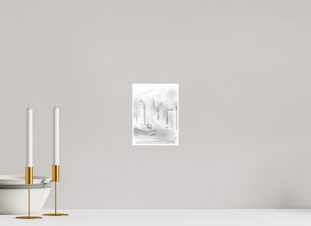 15 x 20 cm, Impression directe sur Alu Dibond, fixation par suspension métallique au dos 0013