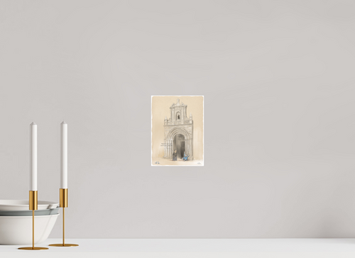 15 x 20 cm, Impression directe sur Alu Dibond, fixation par suspension métallique au dos 0001